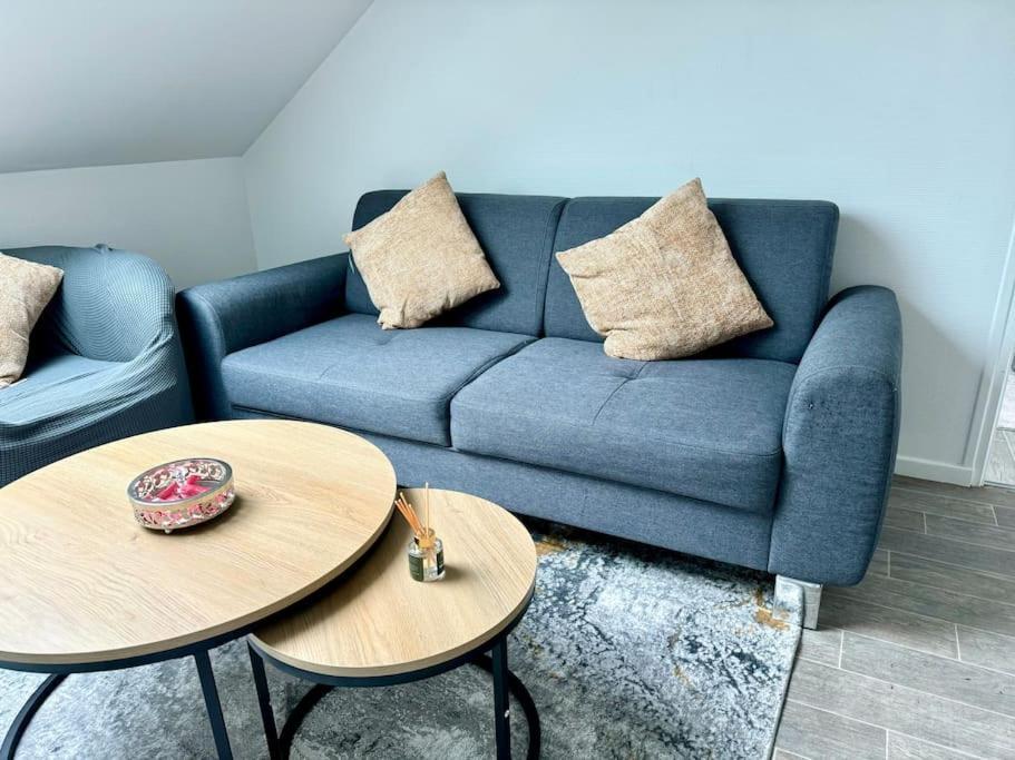 Superbe Appartement Tres Calme Et Confortable 랭스 외부 사진